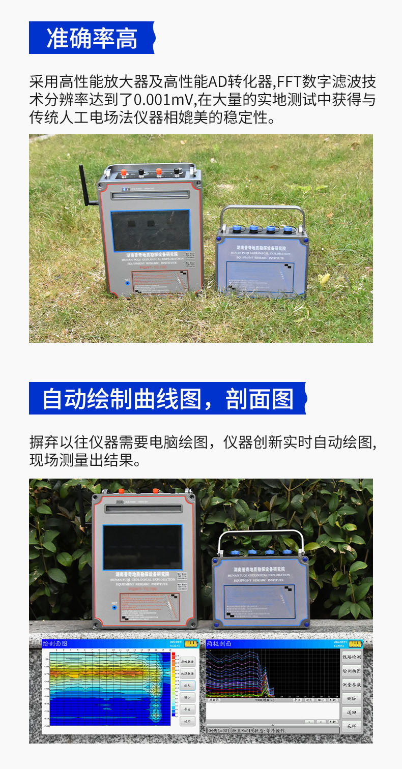 普奇PQ-WT1200系列探矿仪