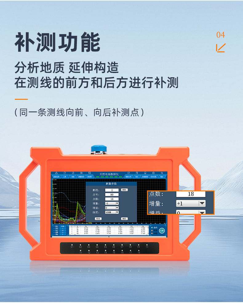 普奇GT300A天然电场勘探仪