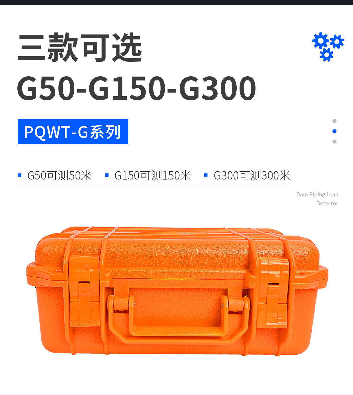 普奇PQWT-G300堤坝管涌检测仪