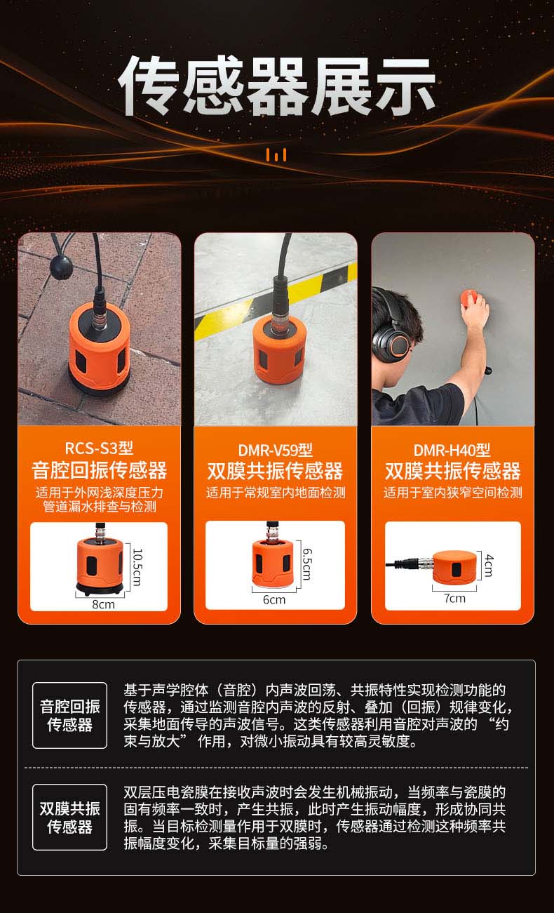 普奇PQ125C漏水检测仪