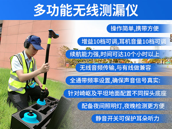 普奇BT10无线漏水检测仪（声震）