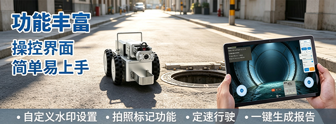 普奇PQ325C 管道检测机器人