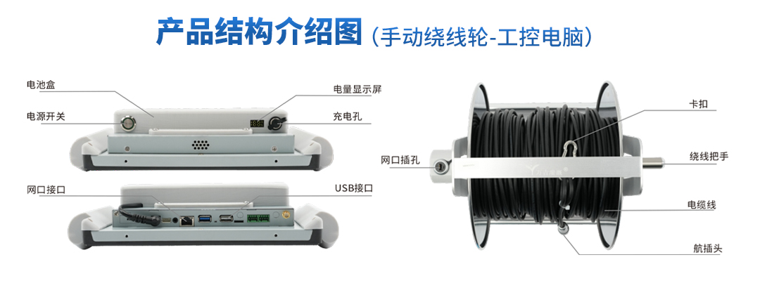 普奇PQ325D 管道检测机器人