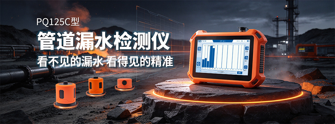 普奇PQ125C三传感器漏水检测仪全套配置