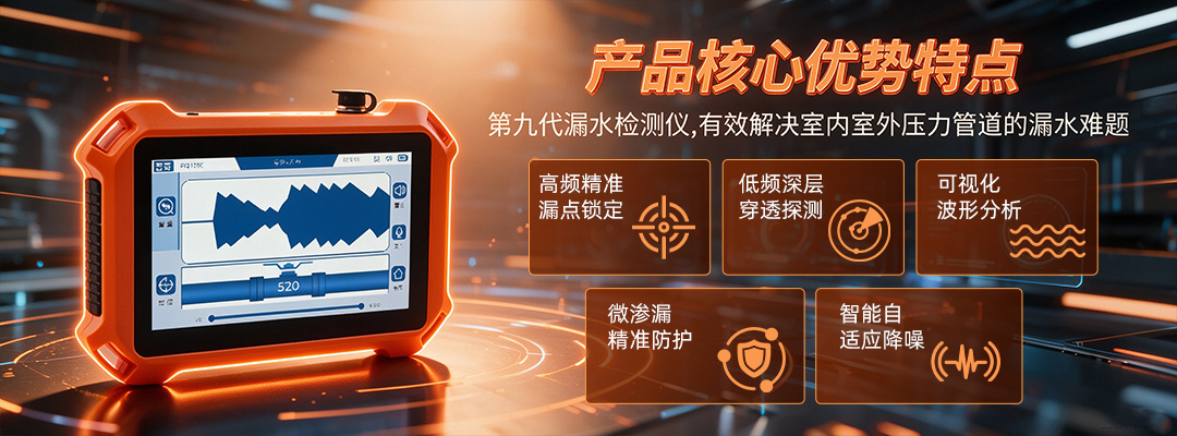 PQ125C三传感器漏水检测仪技术优势