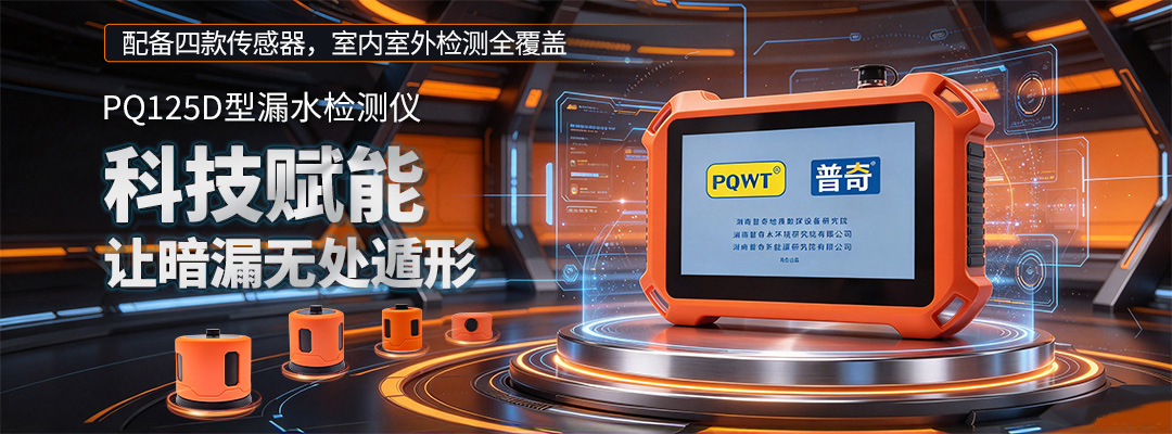 普奇PQ125D四传感器漏水检测仪全套配置
